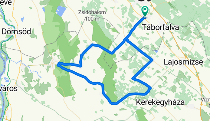 2377 Örkény - Kunadacs -Örkény 88km