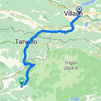 Villach nach Bovec