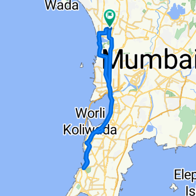 Gulmohar Road, Mumbai to Gulmohar Road, Mumbai