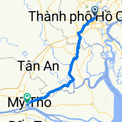 9 Alley 18 Ngo Thoi Nhiem, Ho Chi Minh City to 900 Ly Thuong Kiet, My Tho