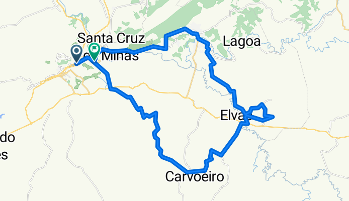 Cachoeira do Urubu - Carvoeiro - Elvas - Padre Gaspar - Tiradentes - SJDR