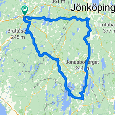 Borås-Taberg-Lagan-Svenljunga