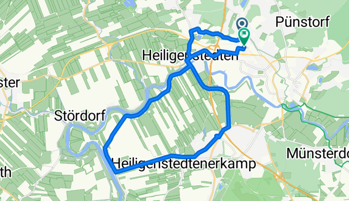Schauenburgerstraße 10, Itzehoe nach Dietrich-Bonhoeffer-Straße 36, Itzehoe