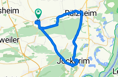 Route in der Bikemap App öffnen