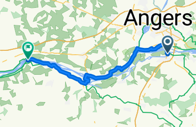 Route in der Bikemap App öffnen
