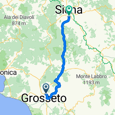 grosetto &gt; sienna [east 1]