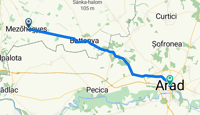 Békéscsaba-Arad etape2