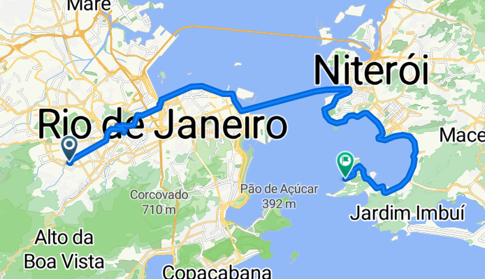 Rio de Janeiro to Niterói