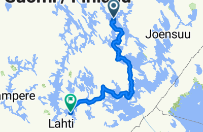 Route in der Bikemap App öffnen