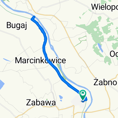 W Witosa 11B, Biskupice Radłowskie do W Witosa 11B, Biskupice Radłowskie