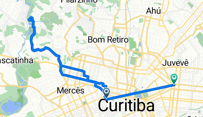 De Rua Kellers 431 a Rua Itupava 570