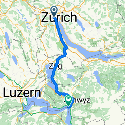 Zürich nach Ingenbohl