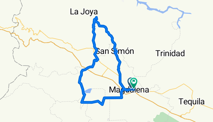 Carretera Guadalajara - Tepic 319-A, Magdalena a Carretera Guadalajara - Tepic 51, Magdalena