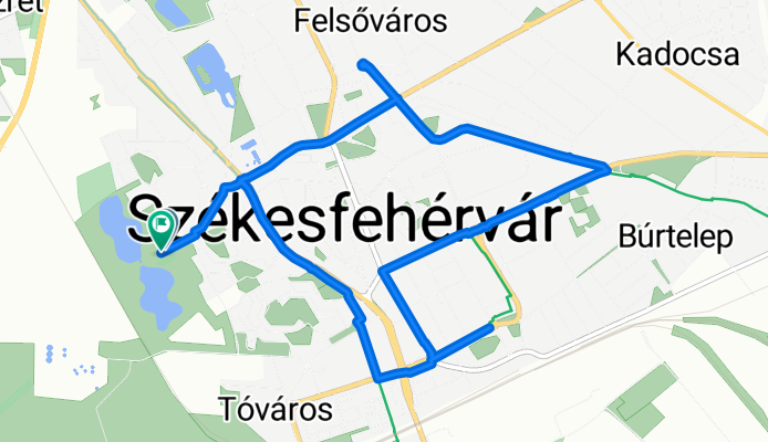 Route to Székesfehérvár, Kelemen Béla utca 33, 8000