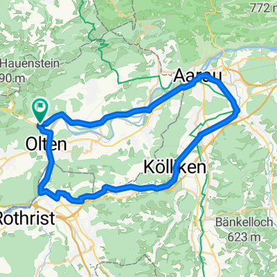 Aarau - Suhr- Kölliken Runde