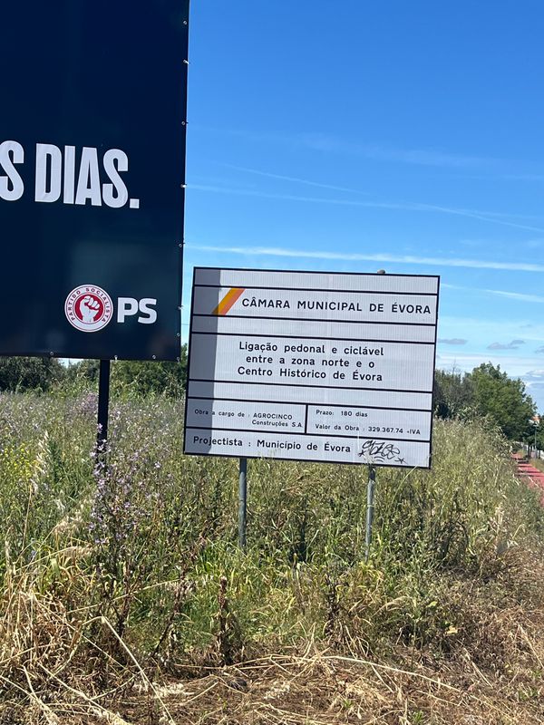 LIGAÇÃO PEDONAL E CICLÁVEL (ZONA NORTE - CENTRO HISTÓRICO)