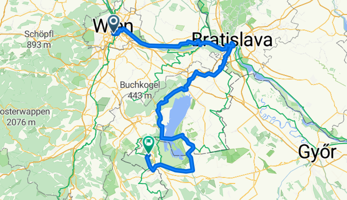 Wien-Bratislava-Rust-Sopron