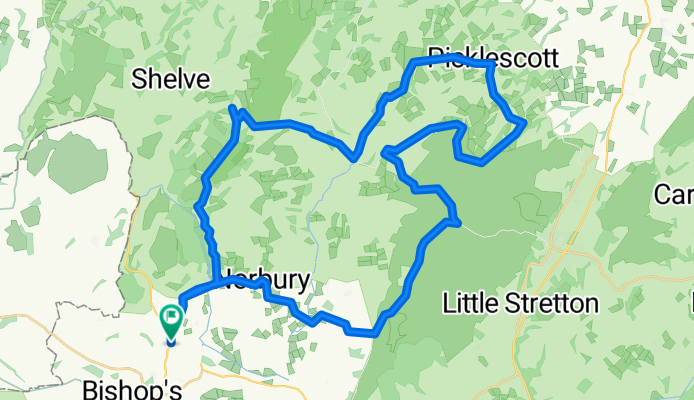 Long Mynd 45Km Audax 31-3-2012