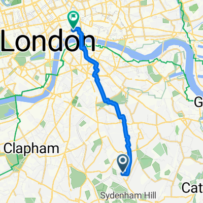 3A Goodrich Road, London to 30-32 Fleet St, London