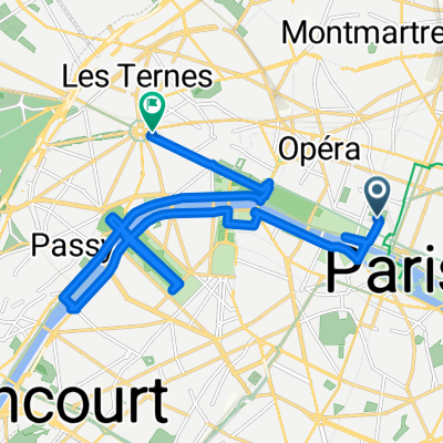 Paris tura de noapte