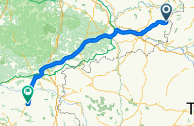 Route in der Bikemap App öffnen