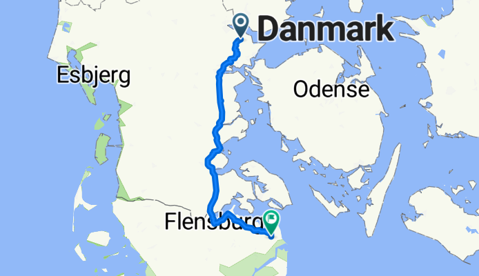 Route to Fischergang 1, 24376 Kappeln