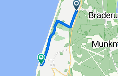 Route in der Bikemap App öffnen