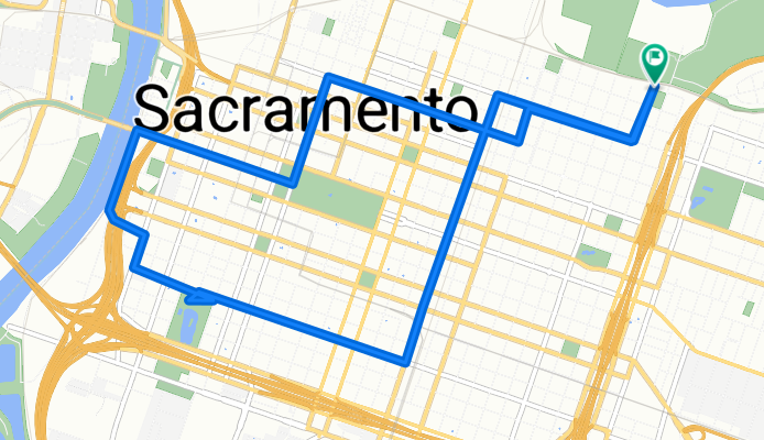 Route to Southside Park 2