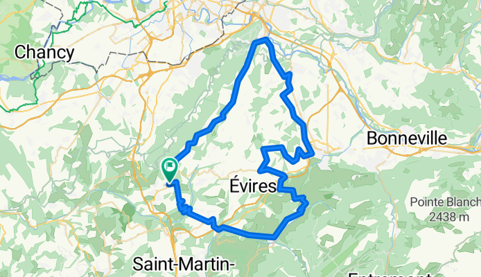 Cruseilles/Col des Fleuries (73km)