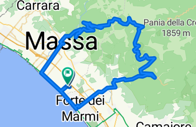 Route in der Bikemap App öffnen