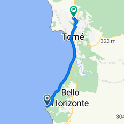Punta de Parra, Tomé a Enrique Molina G 841, Tomé
