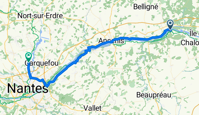 Route to La Chapelle-sur-Erdre