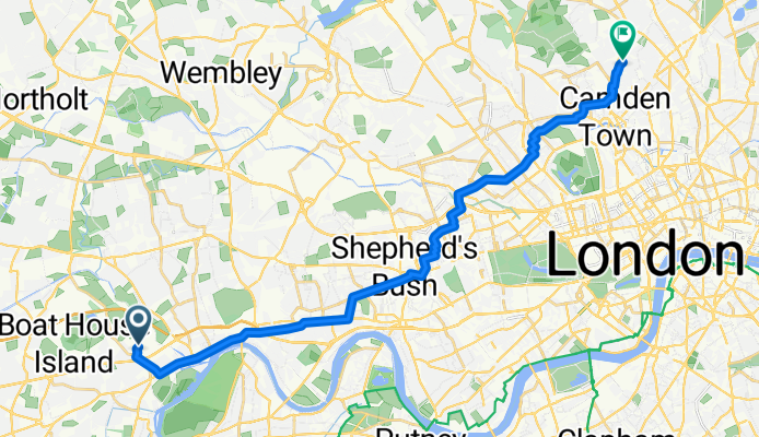 Athena Court, Grant Way, Isleworth to 23 Southcote Road, London
