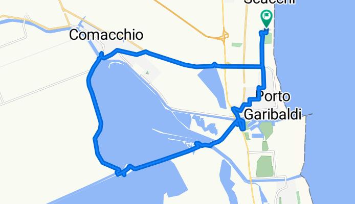 Da Via del Brigantino 14, Lido degli Scacchi a Via del Brigantino 14, Lido degli Scacchi