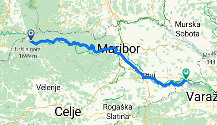 Dravograd - Ormož ( ob Dravi )