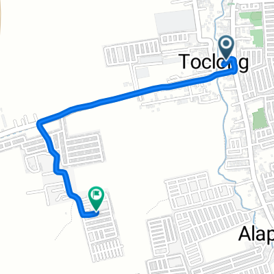 Route to Kalayaan Homes, Kawit