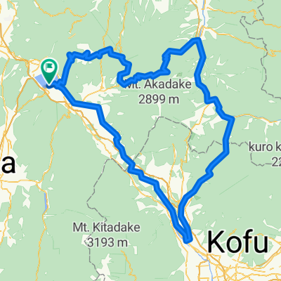 ＢＲＭ２００ｋｍ　Ａ案