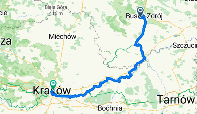 Busko Zdrój - Kraków