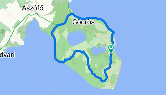 Tihany, Medve route