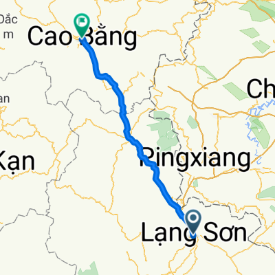 Lang Son to Cao Bang