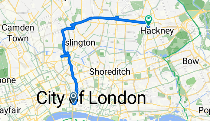 Recovered Route