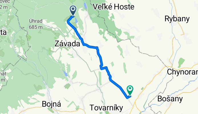 Duchonka - Prašice - Malé Bedzany v.n.