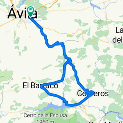 Ruta: Avila-El Boquerón-Arrebatacapas- El Boqueron-Avilaierro-Aldeavieja