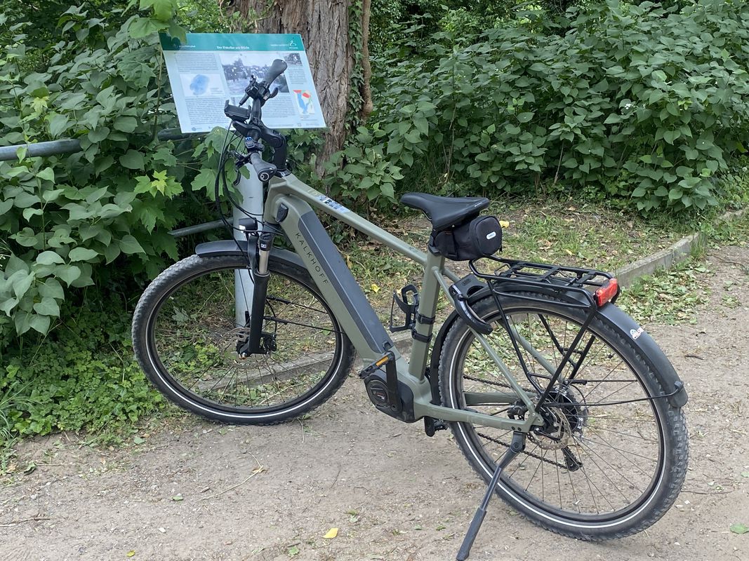Eine kleine Runde mit dem 🚲 und vielen 🦟 um den Tiefwarensee….