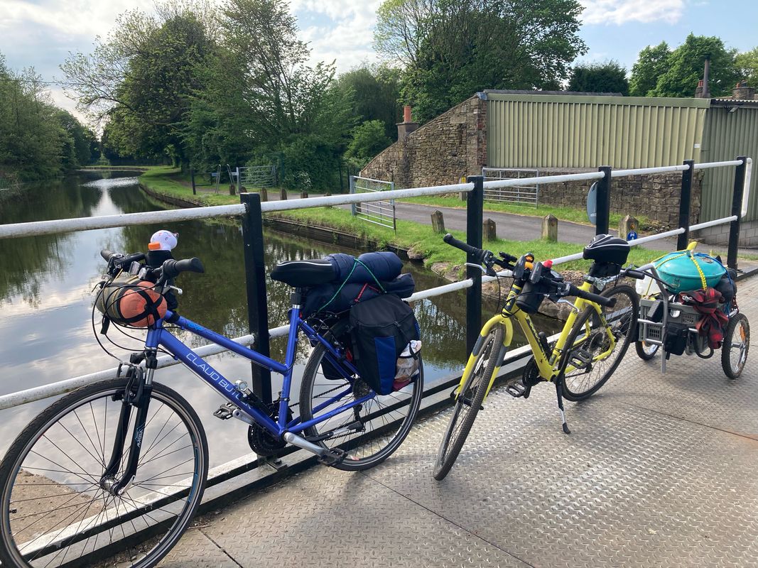 Burnley to Blackburn canal path ride