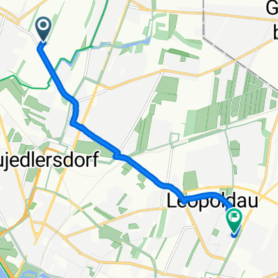 Hasswellgasse 67, Wien nach Wagramer Straße 173, Wien