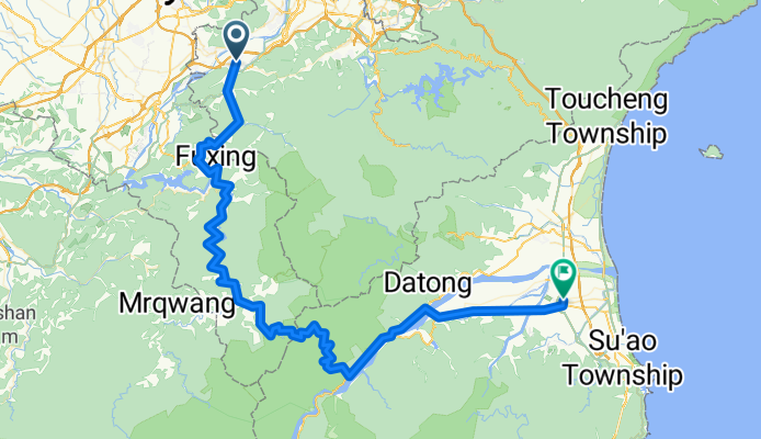 Northern Taiwan Cross-Island Highway (SanShia-LouDong)