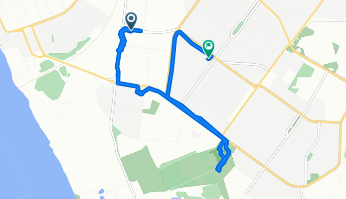 Сутырина улица, 2А, Кострома до Центральная улица, 42, Кострома