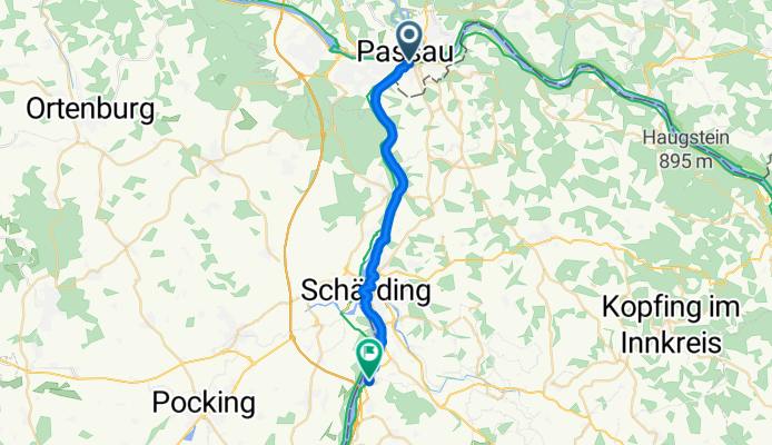Lederergasse 17, Passau nach Suben 80, Suben