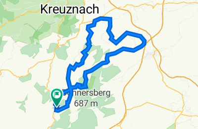 Route in der Bikemap App öffnen